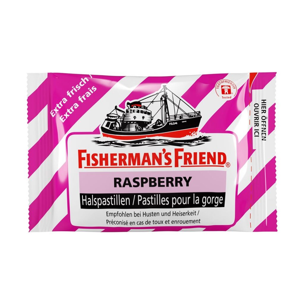 FISHERMAN'S FRIEND pastilles raspberry ss 25 g