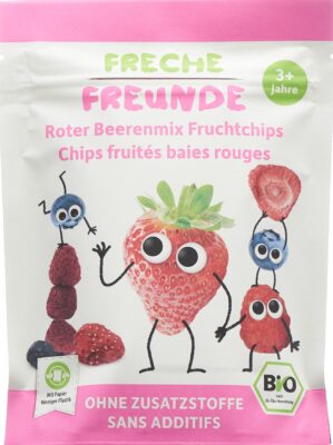 FRECHE FREUNDE Fruchtchips roter Beerenmix 10 g