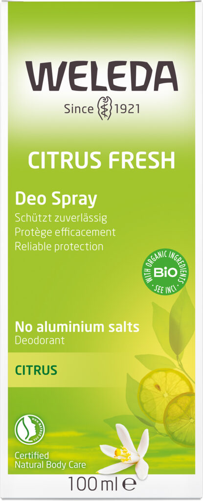 WELEDA déo spray citrus fresh 100 ml
