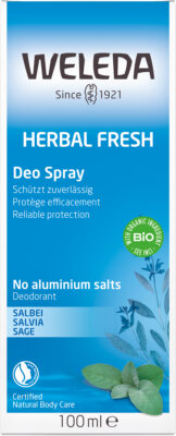 WELEDA herbal fresh déo spray salvia 100 ml