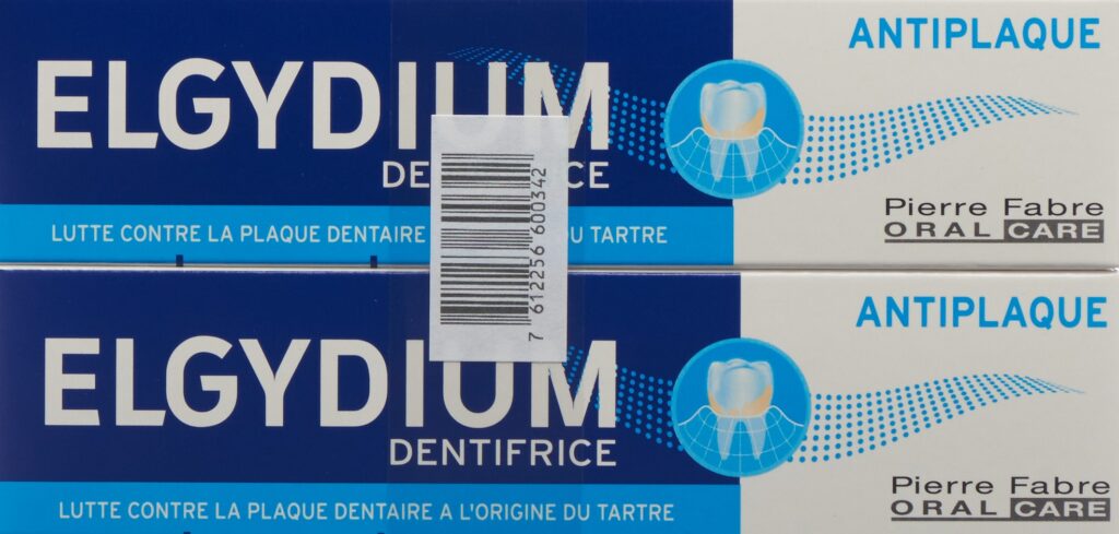 ELGYDIUM Anti-Plaque dentifrice duo 2 x 75 ml