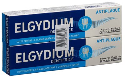 ELGYDIUM Anti-Plaque dentifrice duo 2 x 75 ml