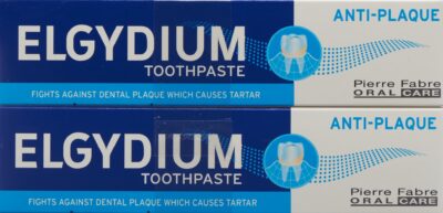 ELGYDIUM Anti-Plaque dentifrice duo 2 x 75 ml