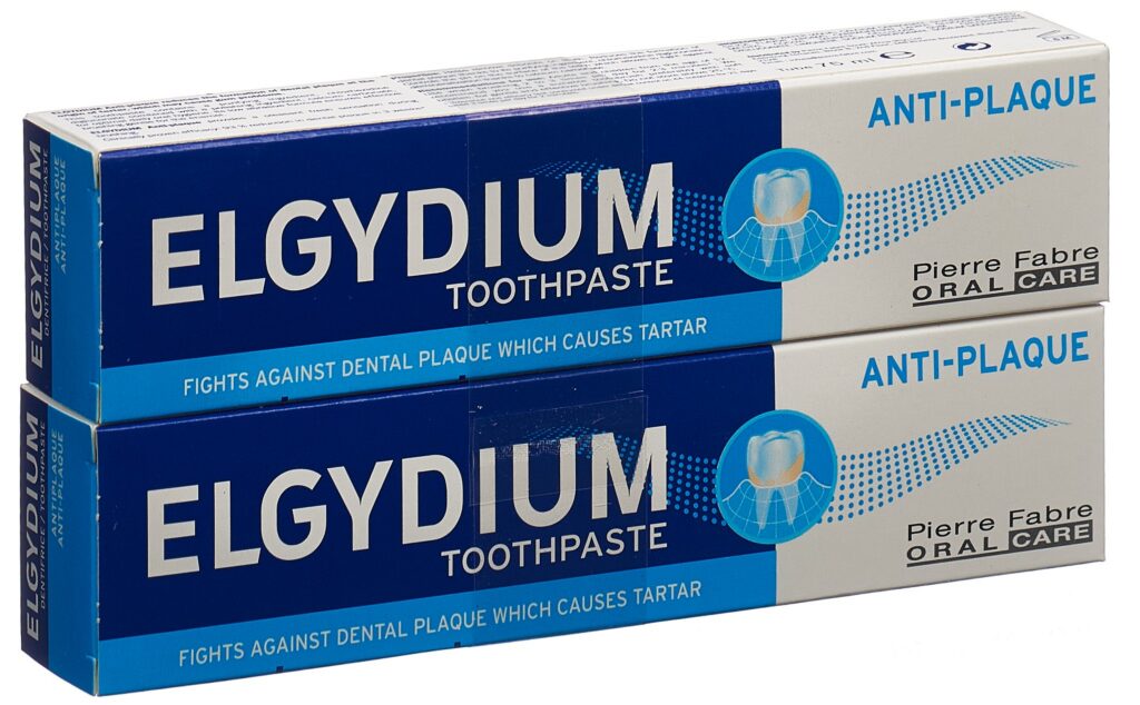 ELGYDIUM Anti-Plaque dentifrice duo 2 x 75 ml