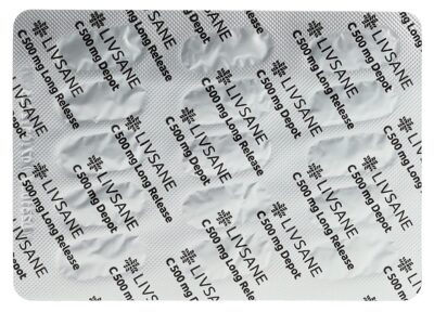 LIVSANE Vitamine C dépôt caps 500 mg 30 pce