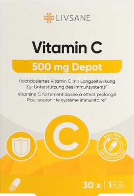 LIVSANE Vitamine C dépôt caps 500 mg 30 pce