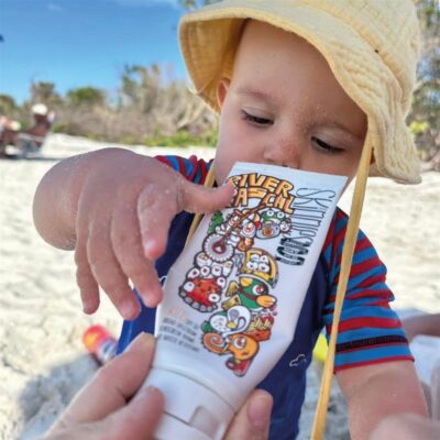 SKINNIES Gel Solaire Kids River Rasc SPF50 100 ml