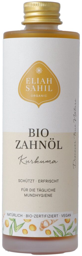 ELIAH SAHIL huile dentaire curcuma 100 ml