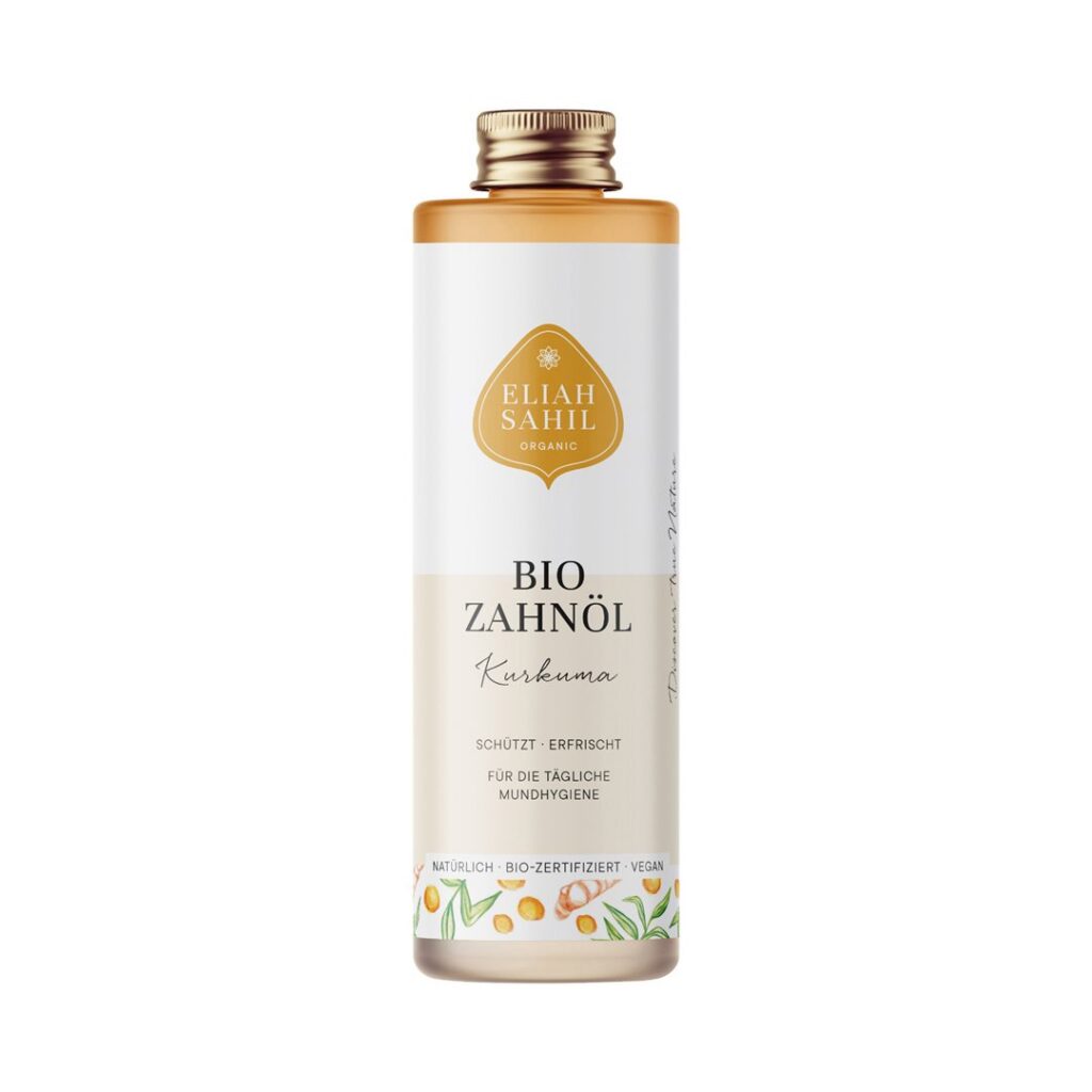 ELIAH SAHIL huile dentaire curcuma 100 ml