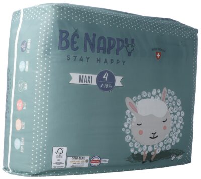 BE NAPPY Couches Gr4 7-18kg Maxi 40 pce
