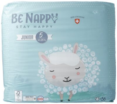 BE NAPPY Couches Gr5 11-25kg Junior 36 pce
