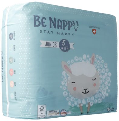 BE NAPPY Couches Gr5 11-25kg Junior 36 pce
