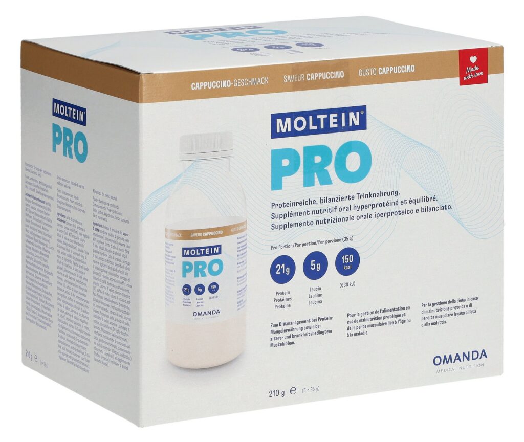 MOLTEIN PRO 1.5 cappuccino 6 fl 35 g
