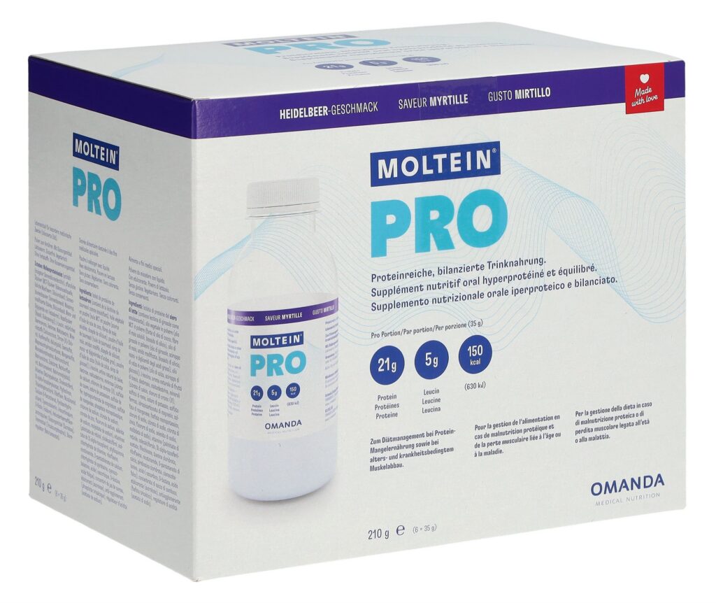 MOLTEIN PRO 1.5 myrtille 6 fl 35 g