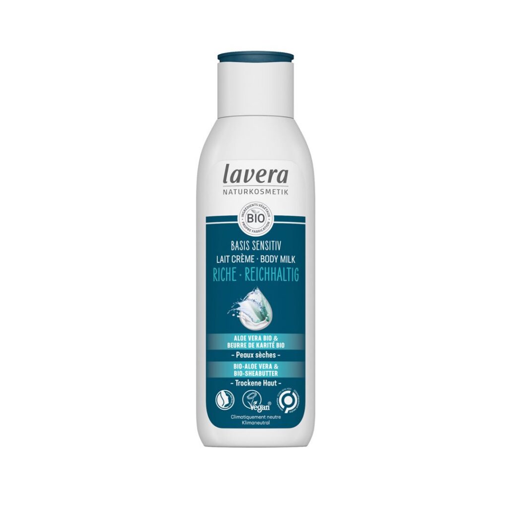 LAVERA Basis Sensi lait cor riche aloe&shea 250 ml