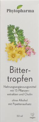 PHYTOPHARMA gouttes amères fl verre 50 ml