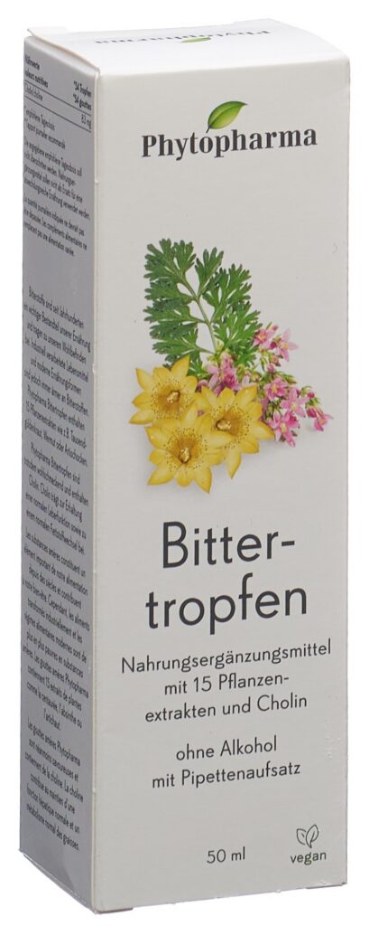 PHYTOPHARMA gouttes amères fl verre 50 ml