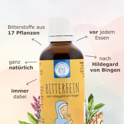 HILDEGARDS LADEN Bitterfein Kräuterb-Tropfen 50 ml