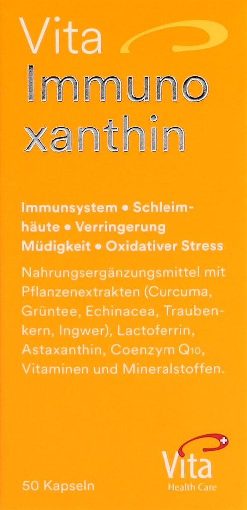 VITA IMMUNOXANTHIN caps bte 50 pce