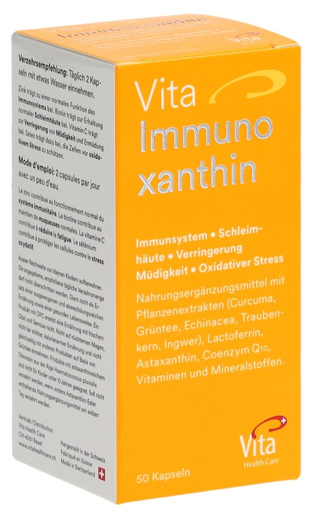 VITA IMMUNOXANTHIN caps bte 50 pce