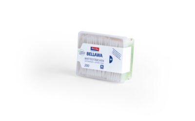 BELLAWA coton-tiges boîte déco 200 pce