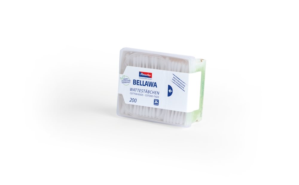 BELLAWA coton-tiges boîte déco 200 pce
