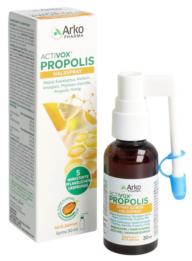 ACTIVOX propolis spray gorge fl 30 ml