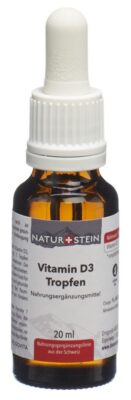 NATURSTEIN Vitamin D3 gouttes fl verre 20 ml
