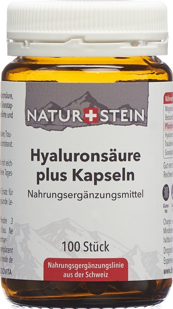 NATURSTEIN Acide hyaluronique caps verre 100 pce