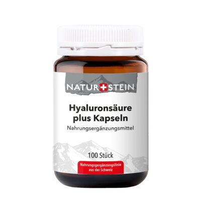 NATURSTEIN Acide hyaluronique caps verre 100 pce