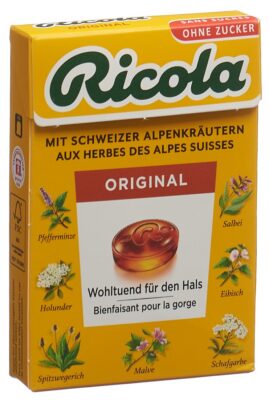 RICOLA bonbons original ss as box 50 g