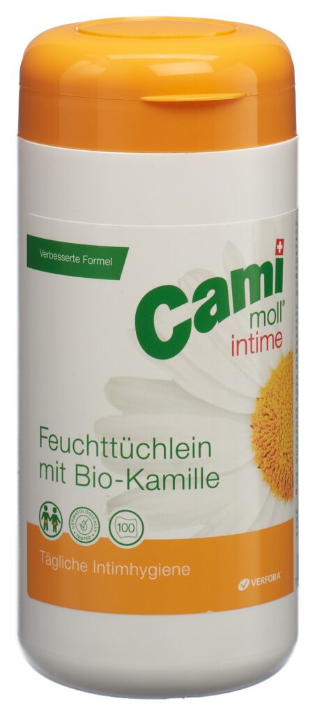 CAMI MOLL intime serviettes humides NF bte 100 pce