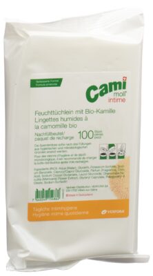 CAMI MOLL intime serviettes humides ref NF 100 pce