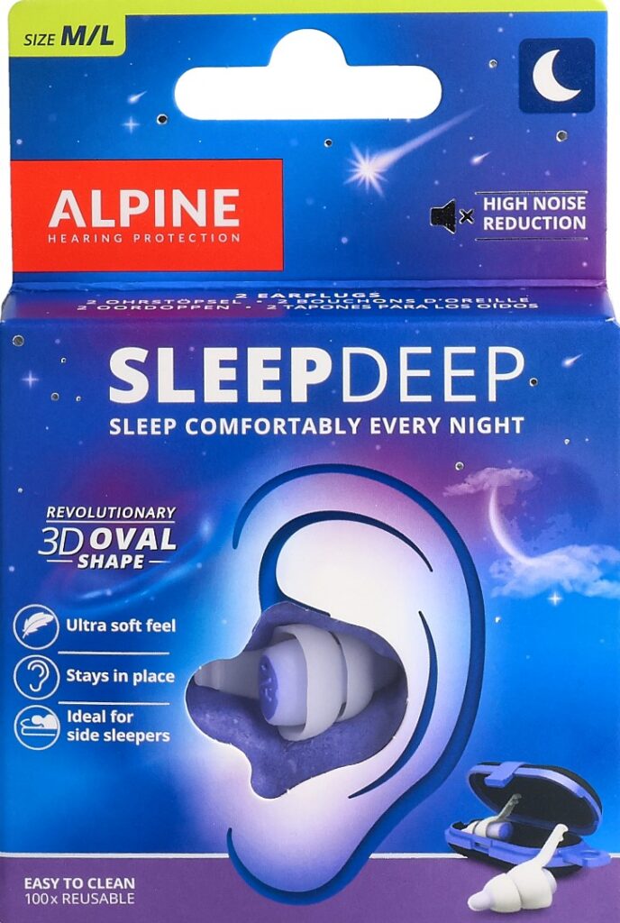 ALPINE bouchons oreilles M/L sleepdeep 1 paire