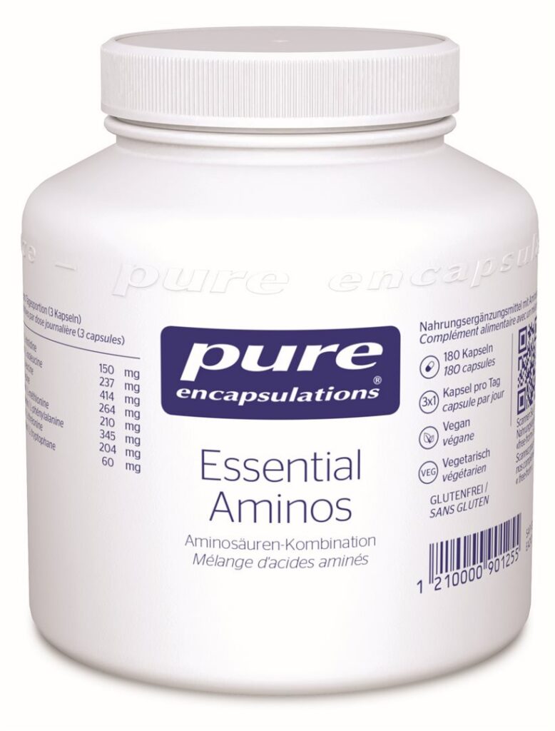 PURE Essential Aminos caps bte 180 pce