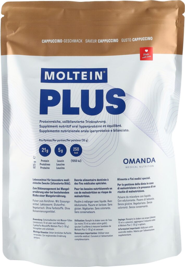 MOLTEIN PLUS 2.5 cappuccino sach 825 g