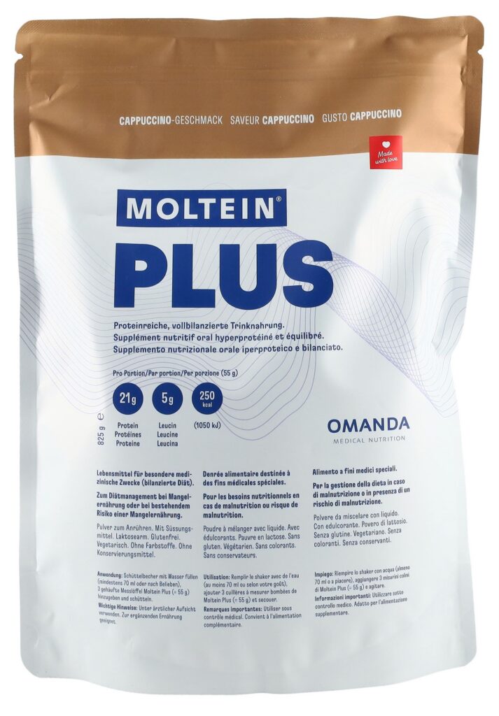 MOLTEIN PLUS 2.5 cappuccino sach 825 g