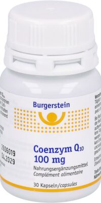 BURGERSTEIN Coenzyme Q10 caps 100 mg bte 30 pce