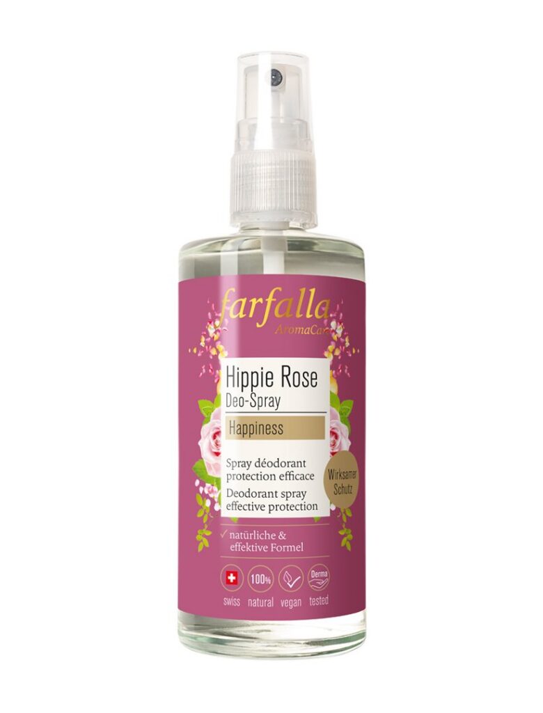 FARFALLA Spray déo Hippie rose 100 ml
