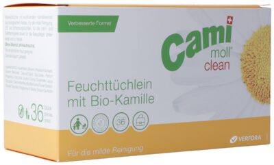 CAMI MOLL clean serviettes humides NF sach 36 pce