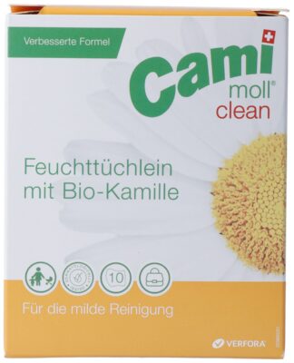 CAMI MOLL clean serviettes humides NF sach 10 pce