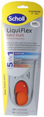 SCHOLL LiquidFlex semelles L Extra Support 1 paire