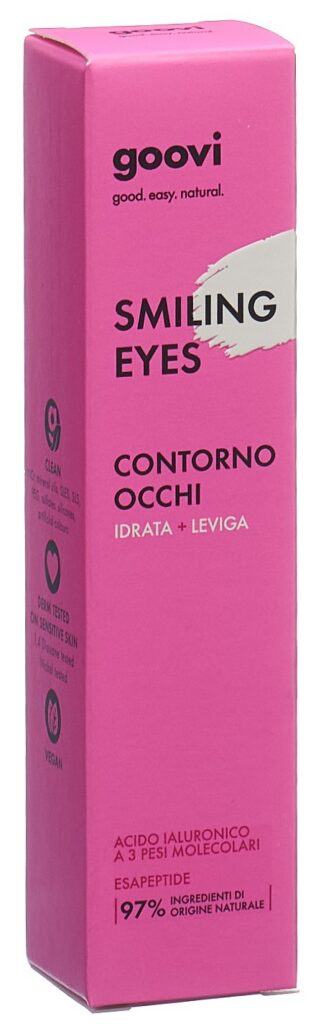 GOOVI SMILING EYES Contour des yeux tb 15 ml