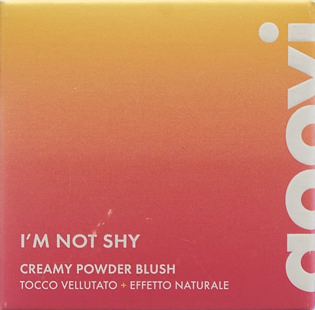 GOOVI BLUSH I'M NOT SHY Fard poudre 01 4 g