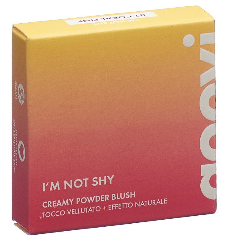 GOOVI BLUSH I'M NOT SHY Fard poudre 02 4 g