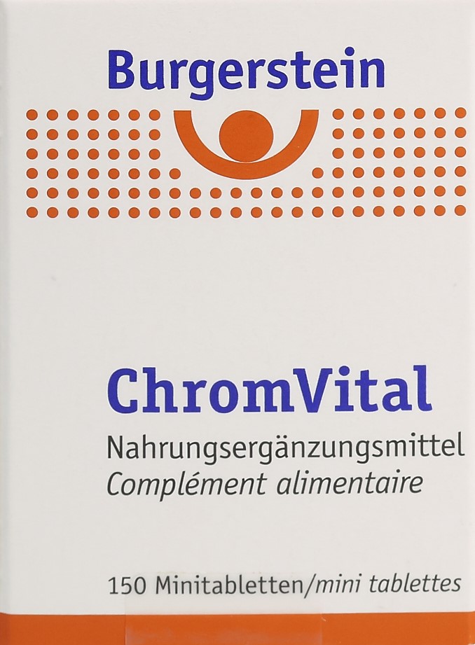 BURGERSTEIN Chromvital cpr dist 150 pce