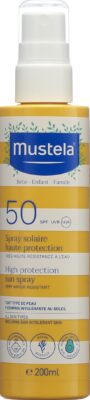 MUSTELA Solaire spray solaire SPF50 200 ml