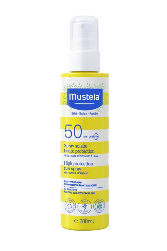 MUSTELA Solaire spray solaire SPF50 200 ml