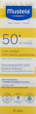 MUSTELA Solaire lait solaire SPF50+ tb 40 ml