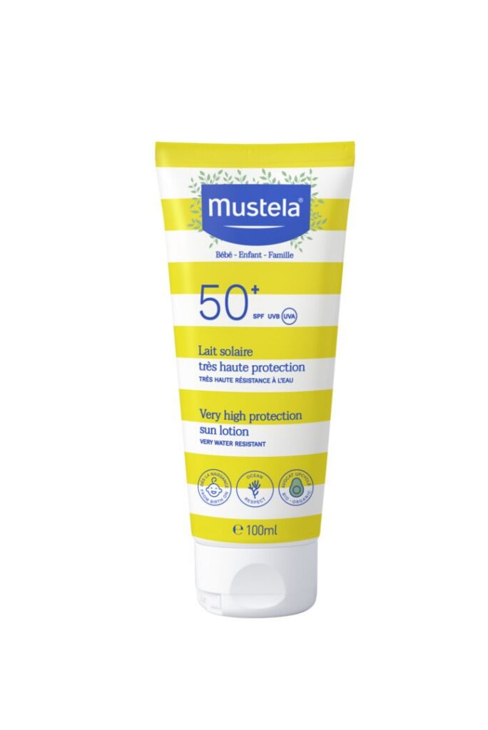 MUSTELA Solaire lait solaire SPF50+ tb 100 ml
